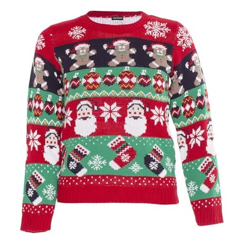 NOROZE 3D Kids Christmas Jumper Cover