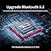 Mini MP3 Player with Bluetooth - 64GB MP3 with OTG Function Clip-Portable Lightweight Music Player for Sports/Running/Cycling/Exercise-Sporter,Student,Kid