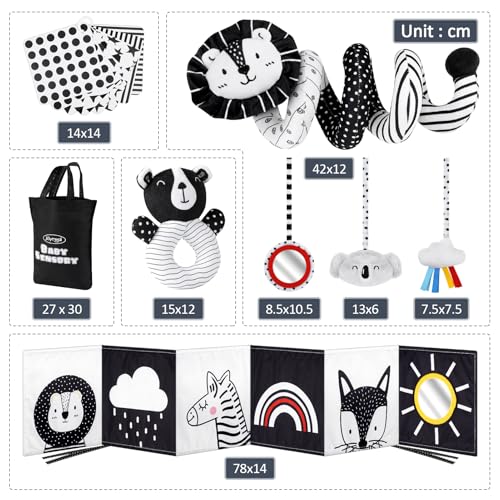 Joyreal High Contrast Baby Toy Set