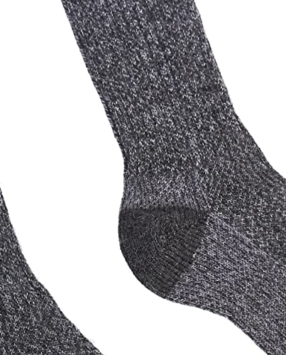 Men's Boot Baby Alpaca Socks, Unisex Cozy Winter Warm Gear, Breathable Soft Comfy Garment Foot Clothing for Men & Women3