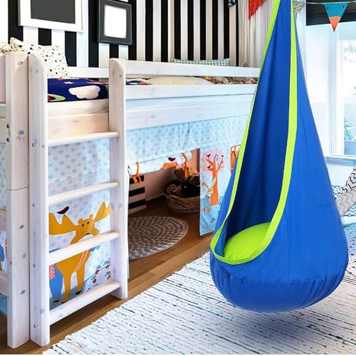 Silla tipo hamaca columpio para evitar dolor de espalda con almohada inflable 5