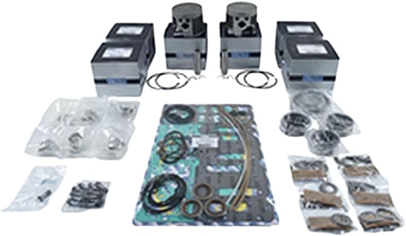 Rareelectrical Oem Grade Powerhead Rebuild Kit Compatible With Mercury Mariner 135-200Hp 2.5L Optimax 6-Cyl 2-Stroke Outboard 3.515" Pistons Rings Gasket Set Marine 1995-2012 Oem Grade .015 Over