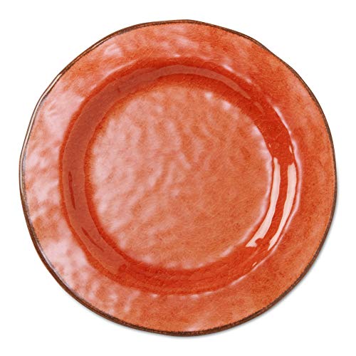 Tag - Veranda Melamine Salad Plate, Durable, Bpa-Free And Great For Outdoor Or Casual Meals, Coral (Set Of 4) #TOP2