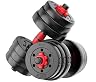FitBox Sports Intruder 20 kg PVC Kit — Adjustable Dumbbells