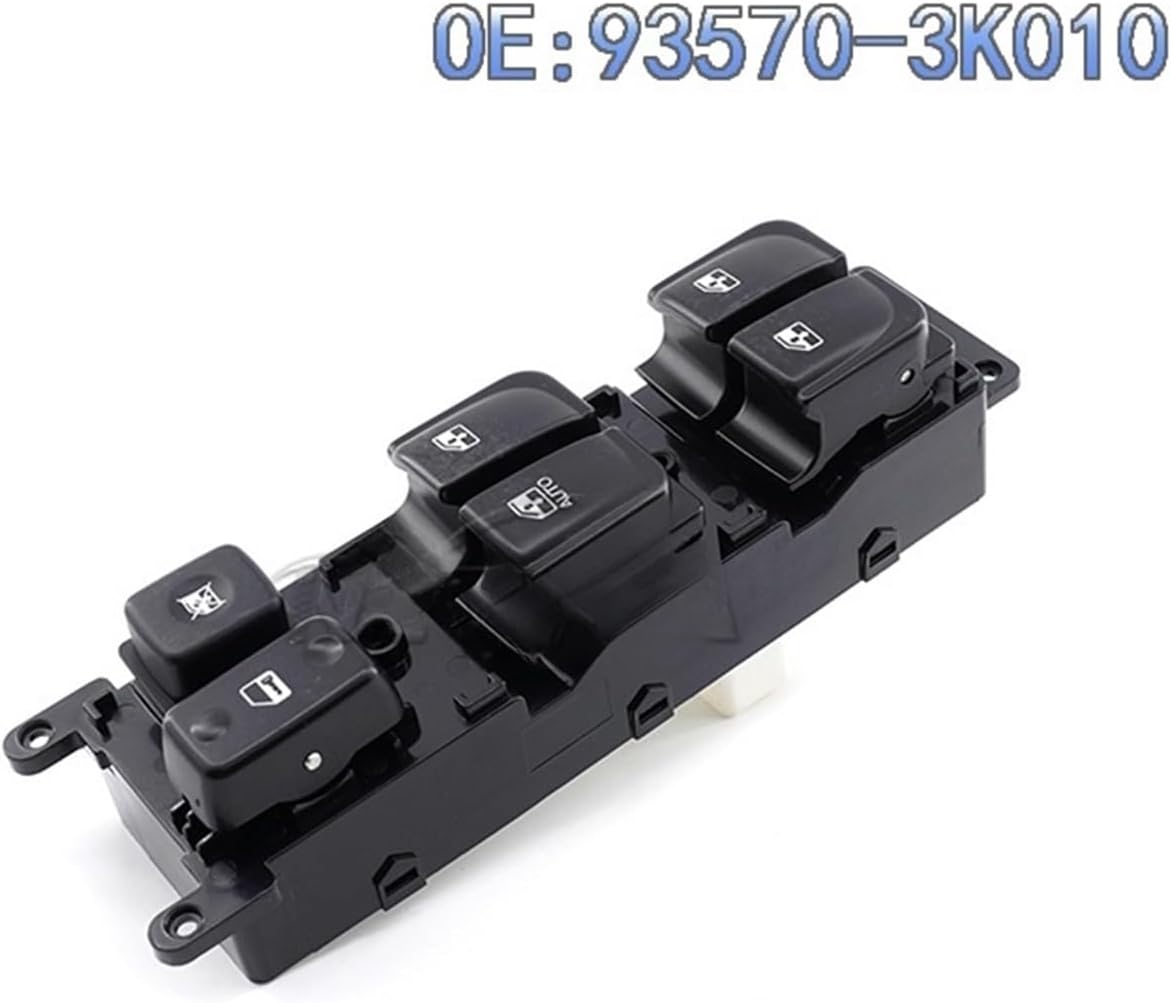 Front Left Glass Door Control Switch Lifter Glass Lift Main Switch 93570-3K010