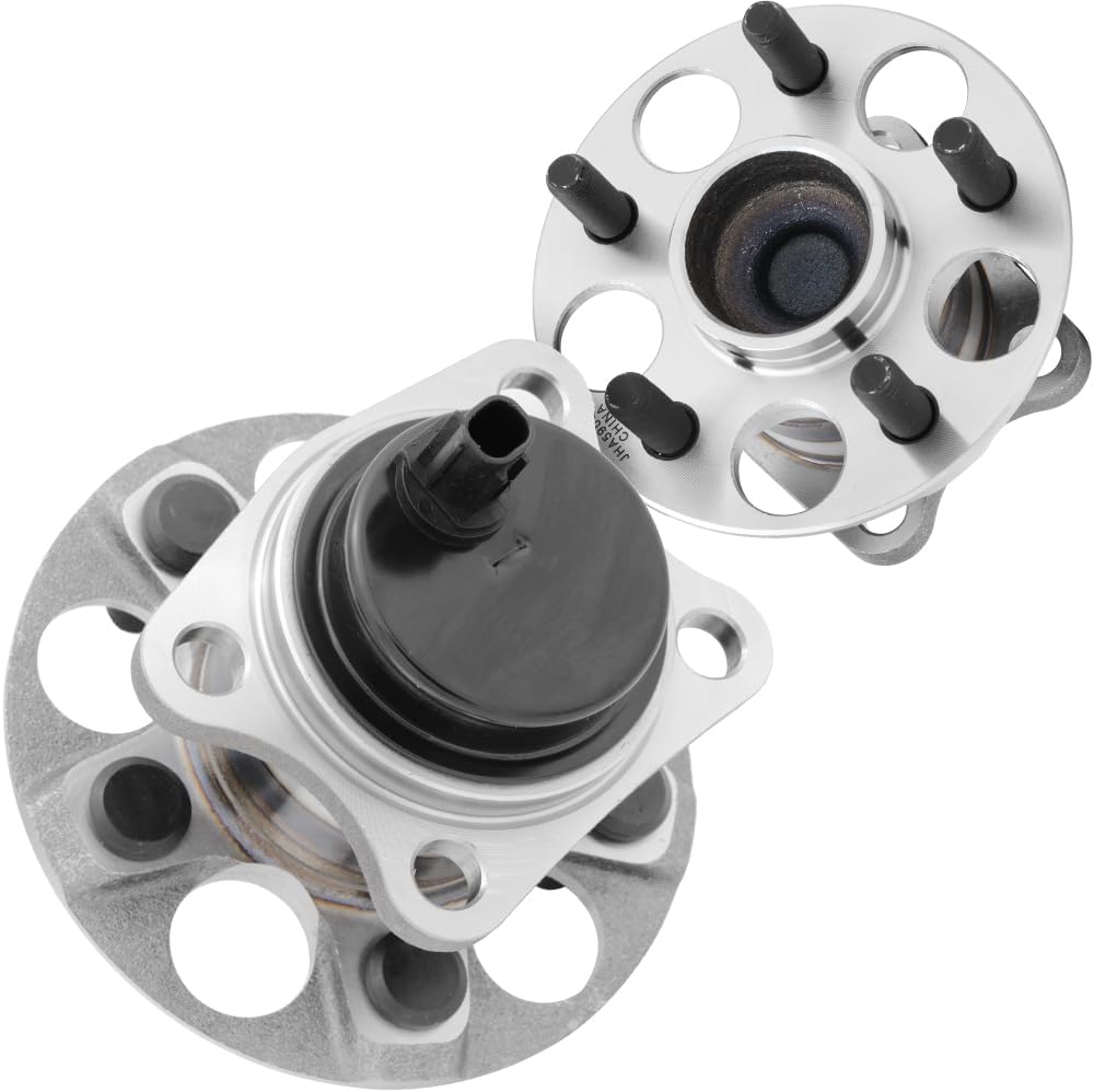 [2-Pack] HA590373 - Rear Driver or Passenger Side Wheel Hub Bearing Assembly Compatible with 2010-2015 Toyota Pruis, 2012-2015 Toyota Pruis Plug-in