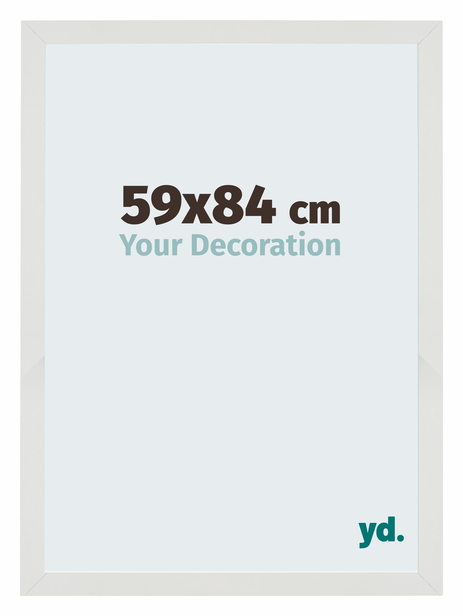Your Decoration - Puzzle frame 59x84 - White Matte - Puzzle frame 1500-2000 Pieces - MDF Photoframe - Mura