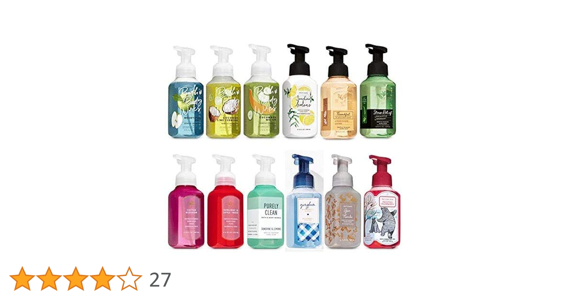 【新品未使用】まとめ売り　バスアンドボディワークス　ハンドソープ15本セット Amazon.co.jp: 【Bath&Body Works バス＆ボディワークス】 ハンド
