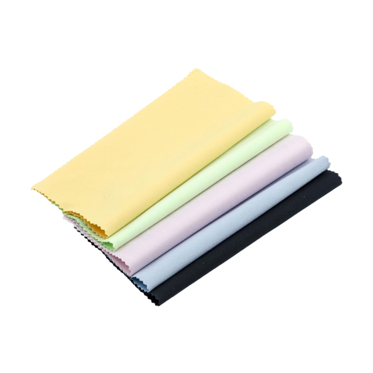 FOMIYES Rags for Cleaning 10x Phone Screen LCD Cleaners Gentle Reusable 14.5x14.5cm Random