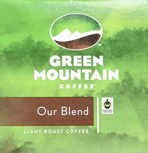 Image of Green Mountain Coffee Roasters Our Blend, Single-Serve Keurig K-Cup Pods, Light Roast Coffee, 72 Count