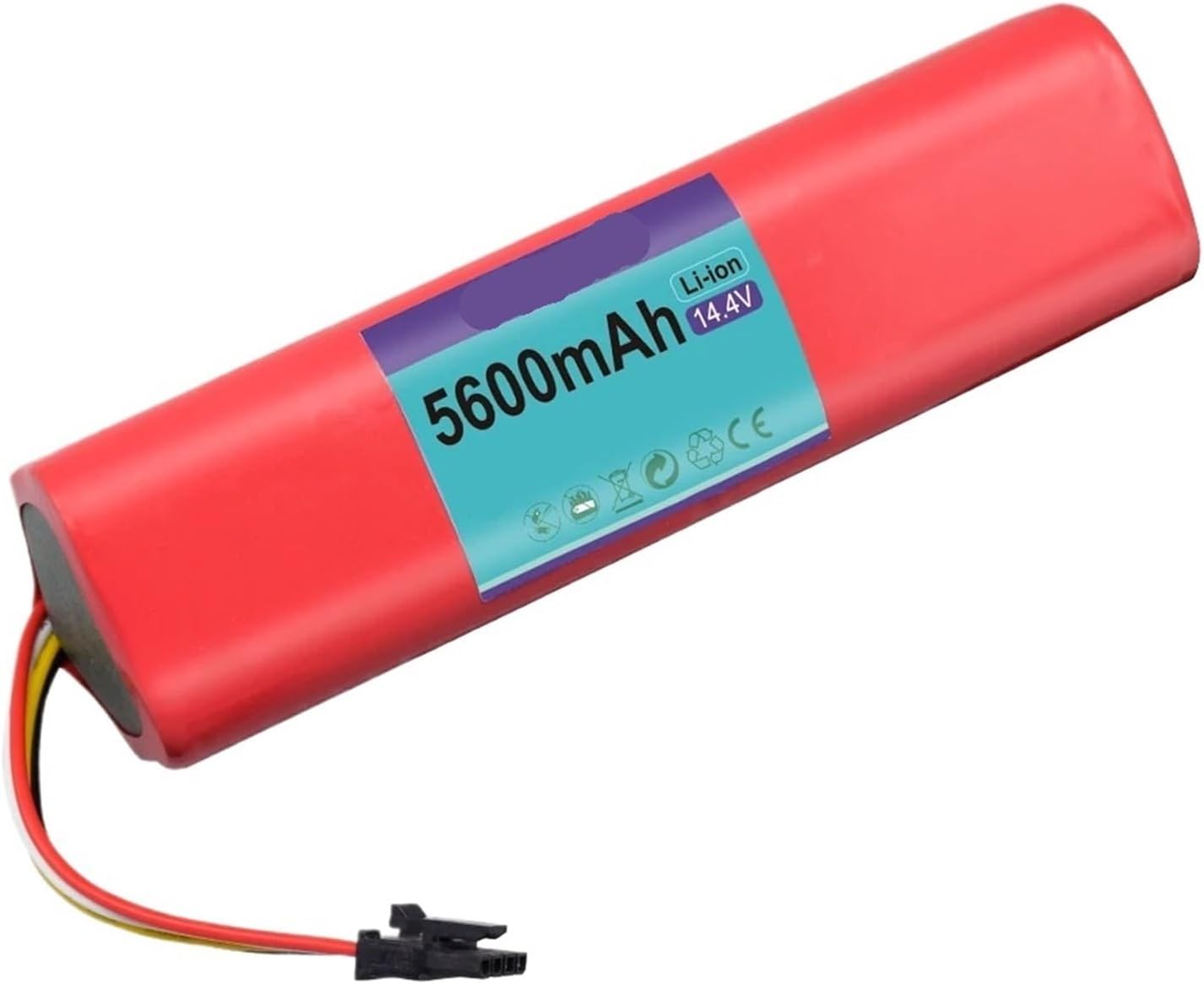 14.4V 5600mAh Robotic Vacuum Cleaner Replacement Battery，Compatible For Xiaomi，Compatible For Roborock，S55 S60 S65 S50 S51 S5 MAX S6 Parts Battery
