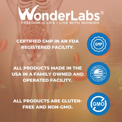 Wonder Laboratories 2970 Proteolytic Enzymes | Bromelain Papain Pancreatin Trypsin 550 Mg Total With Standardized Amylase, Lipase, And Protease thumb #6