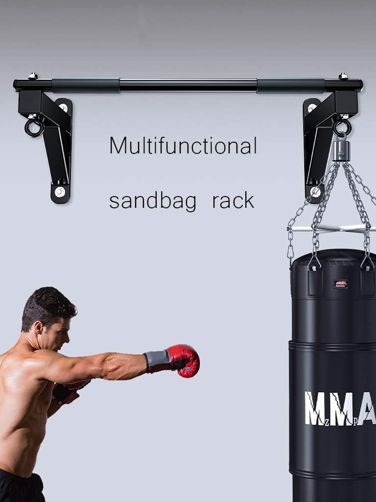 Hua Wall-Mounted Fitness Horizontal Bar, Safe, Home Gym Male and Female Aerobic Strength Training Rods, Load 300kg