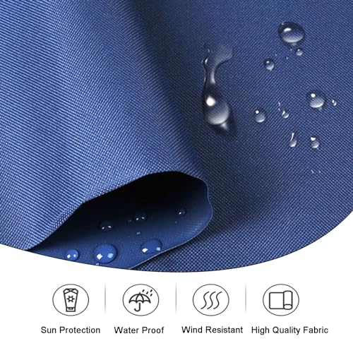 Tissu de rechange rétractable pour auvent imperméable de balcon - 4