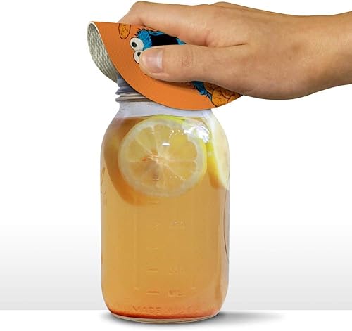 Miniatura 3 de Sésamo Street - Abridor de tapa de goma antideslizante para frascos, diseño vintage