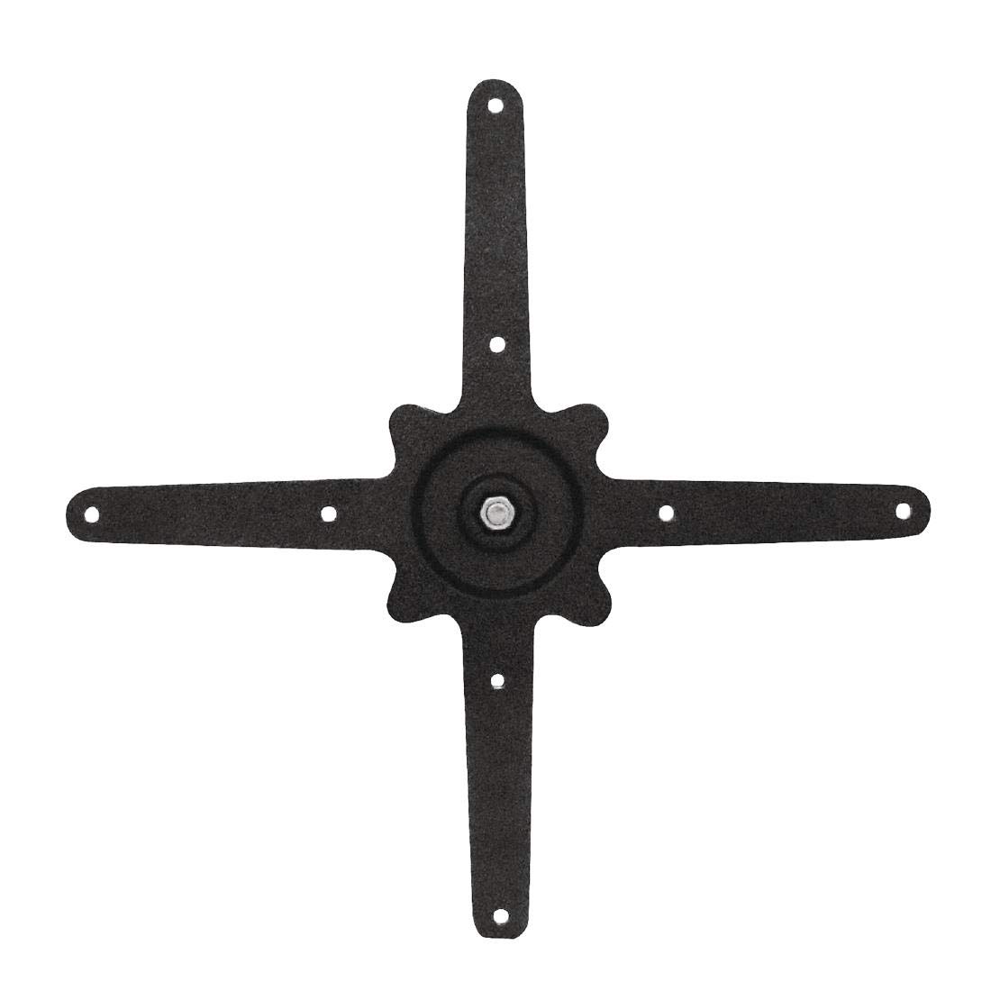 Bolero CE154 gamba tavolo base in ghisa, nero