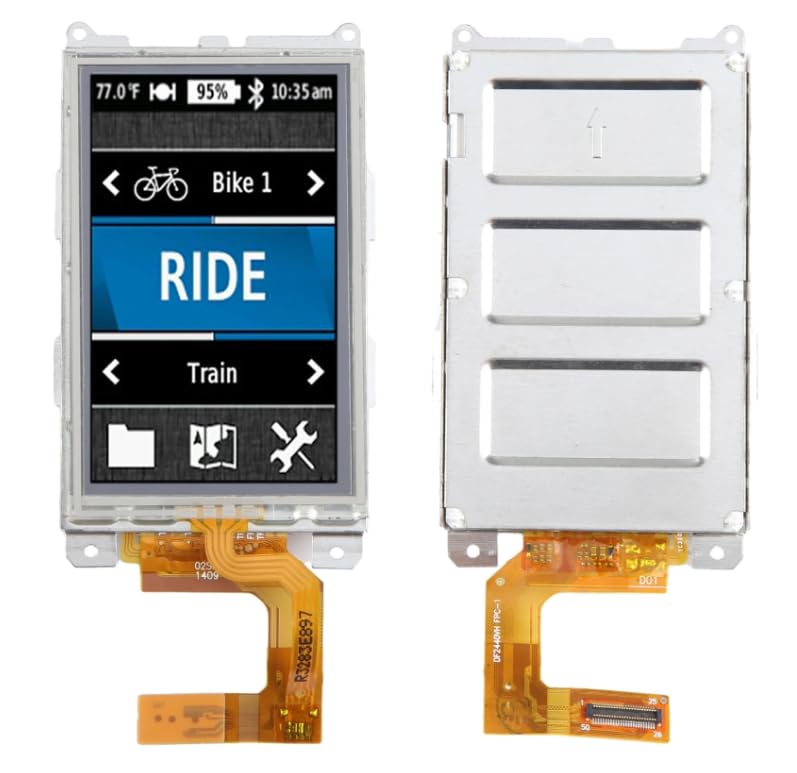 LCD Touch Screen Assembly for Garmin Alpha 100, Alpha 100F Scratch-Resistant and Durable Glass,...