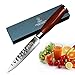 YARENH Cuchillos para Pelar 9 cm - Cuchillos Cocina de Acero de Japoneses Damasco & Mango de Madera Dalbergia,Cuchillo de Chef Ultra Filoso HTT-Serie (Cuchillos universales 5")