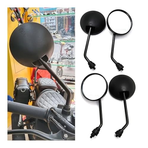 Espejos retrovisores para motocicleta piezas laterales de manillar