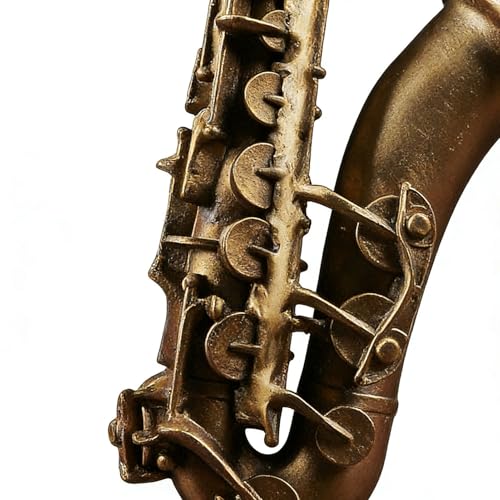 Figurines d'instruments miniatures en résine vintage pour déco