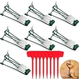 Ampliamente aplicado: la trampa para ratones es adecuada para granjas, patios y jardines, puede proteger tus plántulas, verduras, frutas y más de ratones, topos y topos, lo que te ofrece mucha comodidad