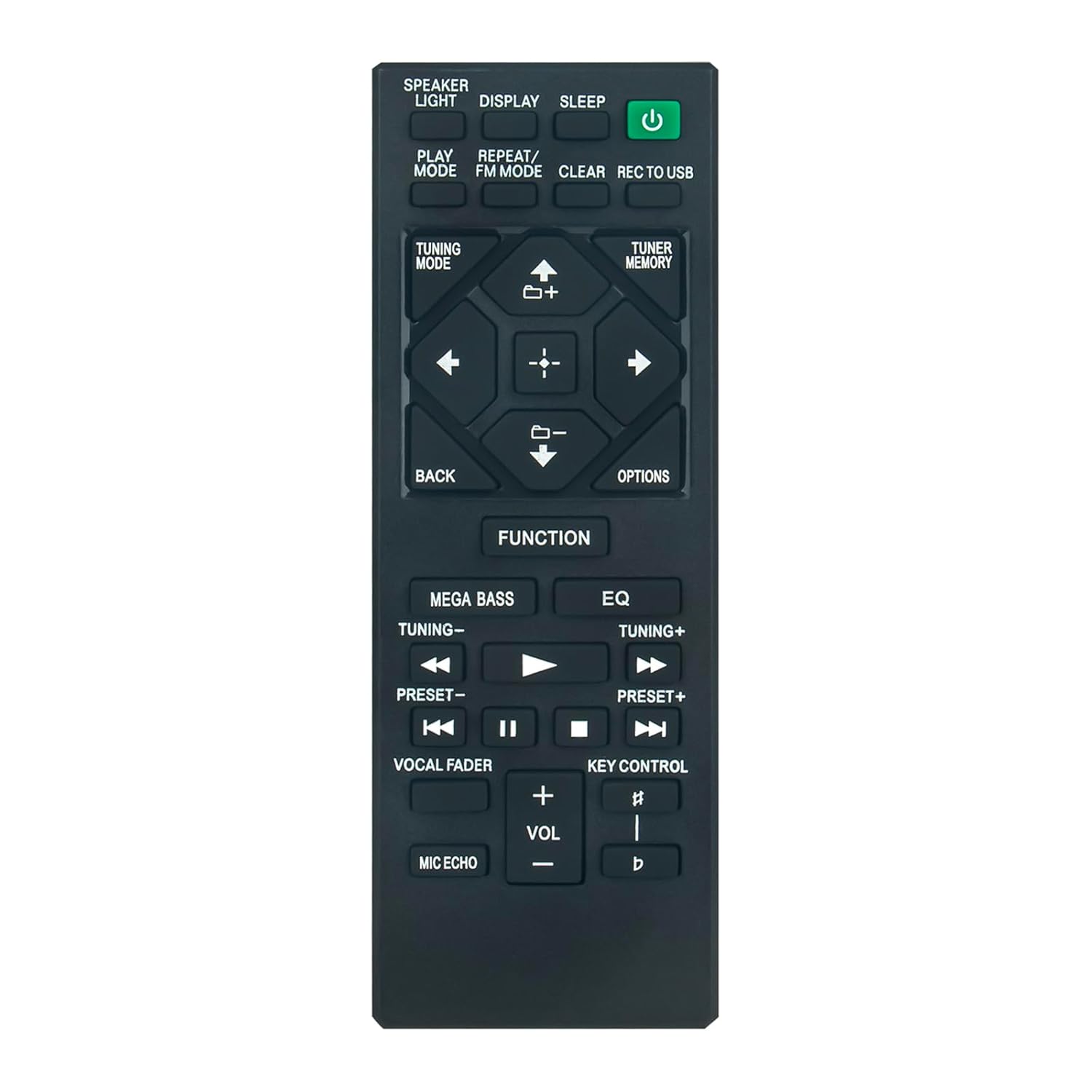 Allimity RMT-AM220U Replacement Remote Compatible with Sony Audio System RMT-AM220U RMTAM220U MHC-V11 MHCV11