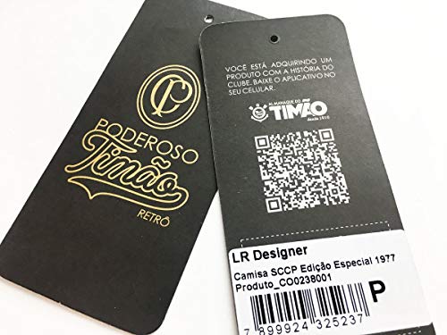 Camisa Retrô Corinthians 1977 Edição Especial Masculina