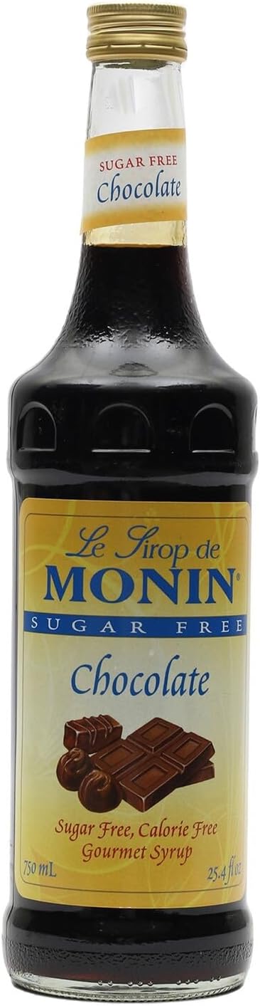 Monin Chocolate Syrup Sugar Free, 750 ml