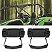 MWKHZIL 2Pcs UTV Roll Bar Grab Handles for Polaris ACE XP 2016-2025, Universal Padded Grab Handles with Non Slip Rubber Grip with Adjustable Strap Mount 4 Wheeler Accessories