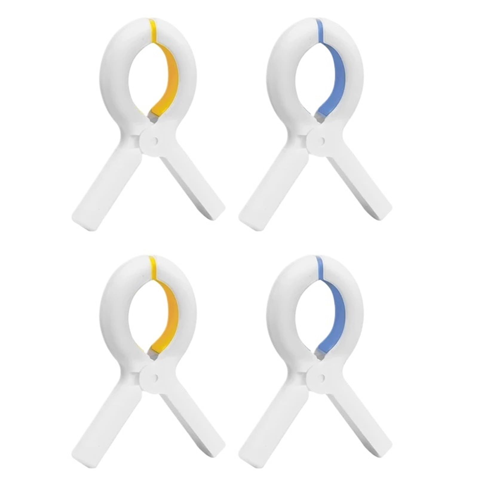 100Pcs Windproof Clips, Heavy Duty Plastic Clothespins For Quilts, Bedding for Washing Line