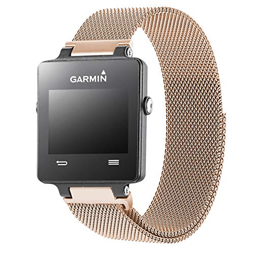 Oitom Replacement Band/Strap for GARMIN VIVOACTIVE Smart Fitness Watch, Small, Rose Gold