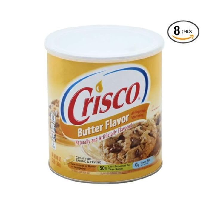 Buy Crisco Butter Flavor All Vegetable Shortening, 48 oz. Online at desertcart INDIA