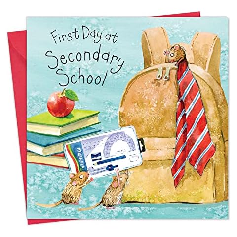 Twizler First Day at Secondary School Card Cover