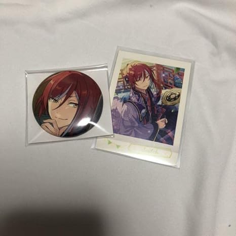 Amazon あんスタ 逆先夏目 缶バッジ ぱしゃこれ アニメ 萌えグッズ 通販