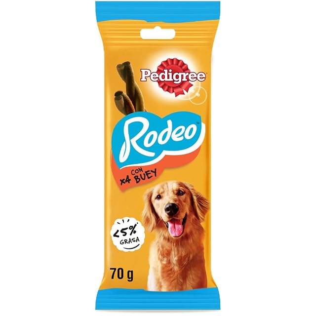 Foto 2 de 8 de Pedigree Rodeo Snack en Tiras para Perros Sabor Buey (Pack de 20 x 70g)