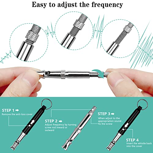 Hryyds 1231 2 Pack Dog Whistle, Dog Whistle To Stop Barking Neighbors Dog thumb #2