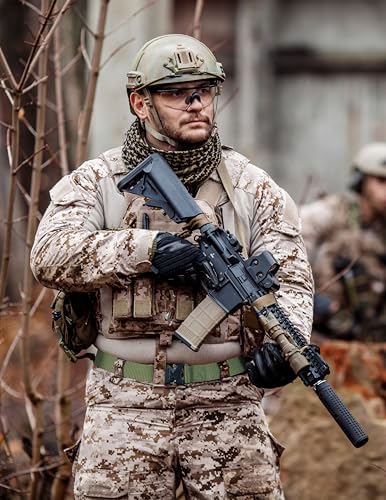 WOLFHUNT Tactical Belt for Men – 1.5" Nylon Belt Quick Release Heavy Duty Work Belt 30–50", EDC Utility Gun Belt3