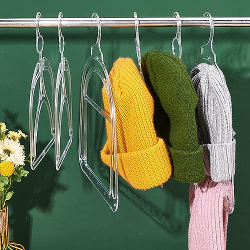 AHANDMAKER 6 Pcs Hat Rack Hangers, 3 Style Clear Plastic Hat Storage Rack Hat Organizer - Image 4