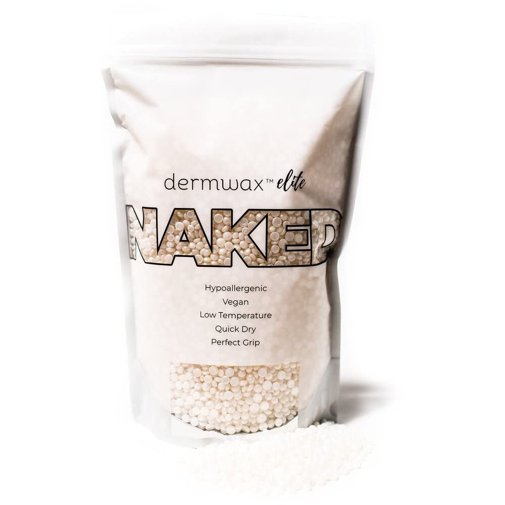 Dermwax Elite Shimmer Clear Wax Beads (Stripless) 2lbs