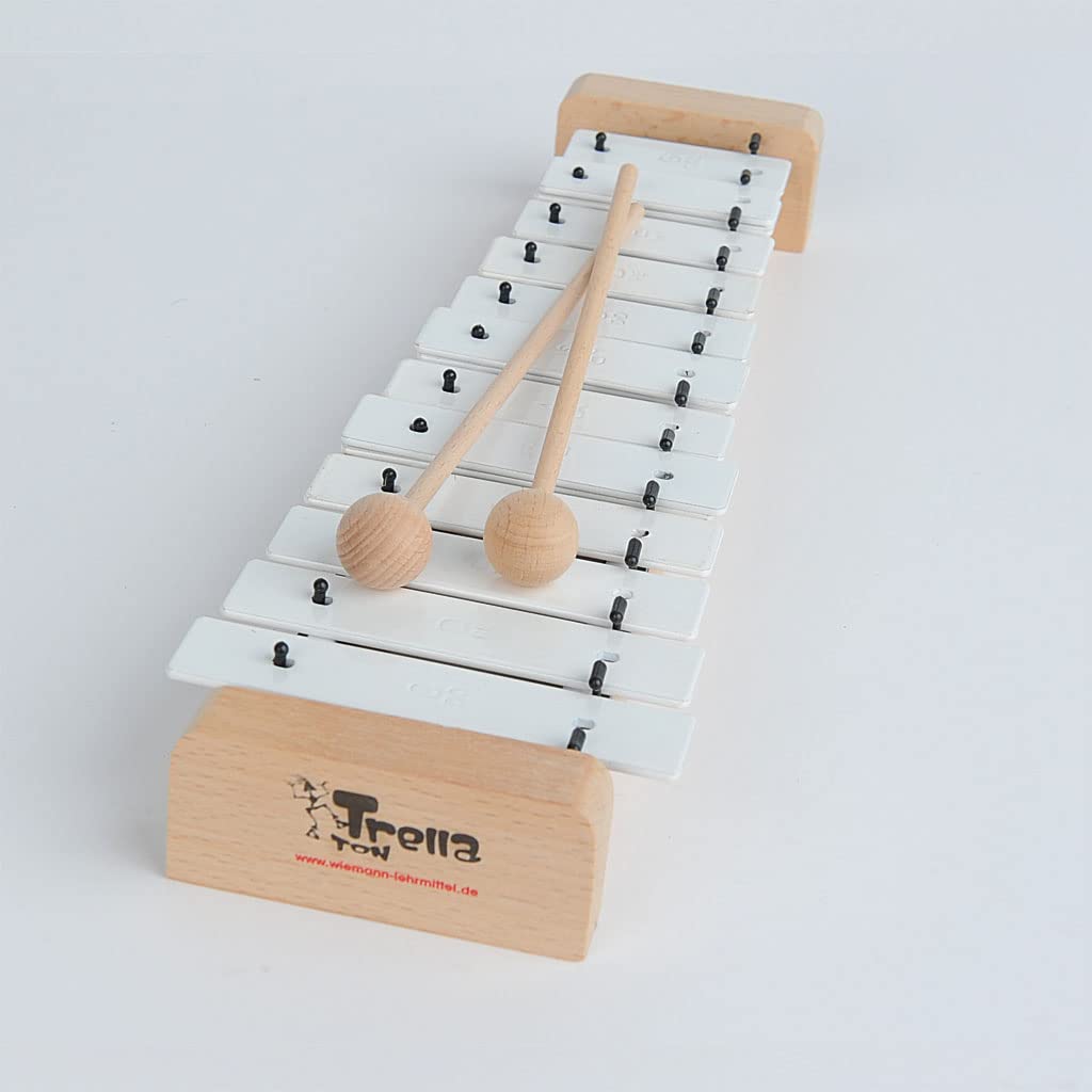 Sopran-Glockenspiel inkl. 3 Halbtöne Sopranmetallophon | Wiemann Lehrmittel