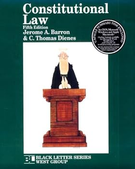 Paperback Constitutional Law Black Letter [With Disk] Book