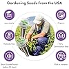 LYKOCLEAN Salad Romaine Lettuce Pods for AeroGarden, Ahopegarden, iDOO Hydroponics Growing System, 350 Seeds+ Including American Fast Lettuce, Paris Island Cos Lettuce, Buttercrunch Lettuce(7-Pods) #2