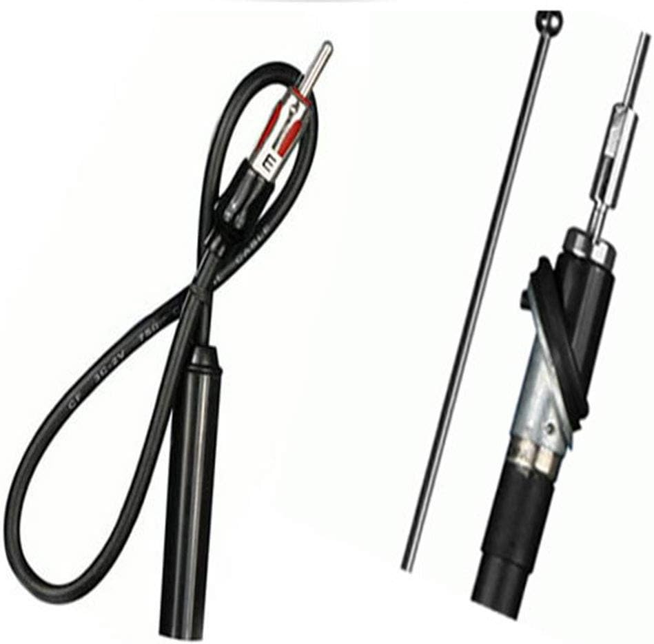 Harmony Audio Metra Bundle Compatible with 1989-1995 Toyota Pickup/4 Runner 44-TY23 Replacement Antenna for Select Toyota Vehicles and HA-ANTEXT12 12" Antenna Extension Cable