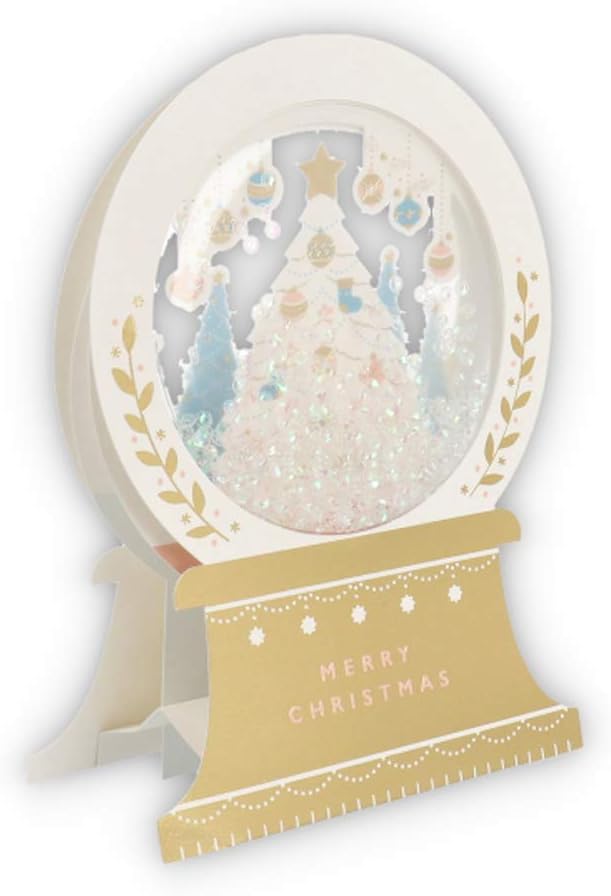 Japan Hallmark Christmas Card Tree 780388