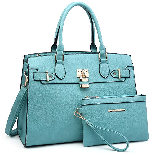 Women Handbags and Purses Ladies Shoulder Bag Ostrich Top Handle Satchel Tote Work