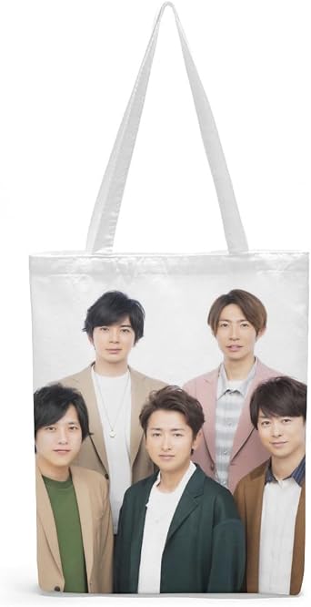 Amazon | 嵐 エコバッグ あらし トートバッグ 手提げ袋 キャンバス 大