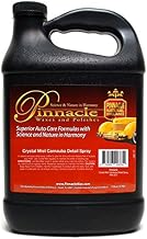 Pinnacle Natural Brilliance Crystal Mist Detail Spray | Ultra Gloss & Paint Enhancing Formula | VOC-Compliant | Safe for All Paint Surfaces | PIN-372 | 128 oz