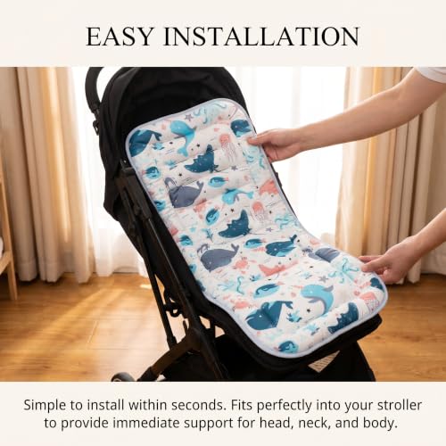 Baby Seat Pad Liner for Stroller Baby Seat Insert - Image 5