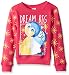 Disney Girls' Long Sleeve Crewneck Sweatshirt
