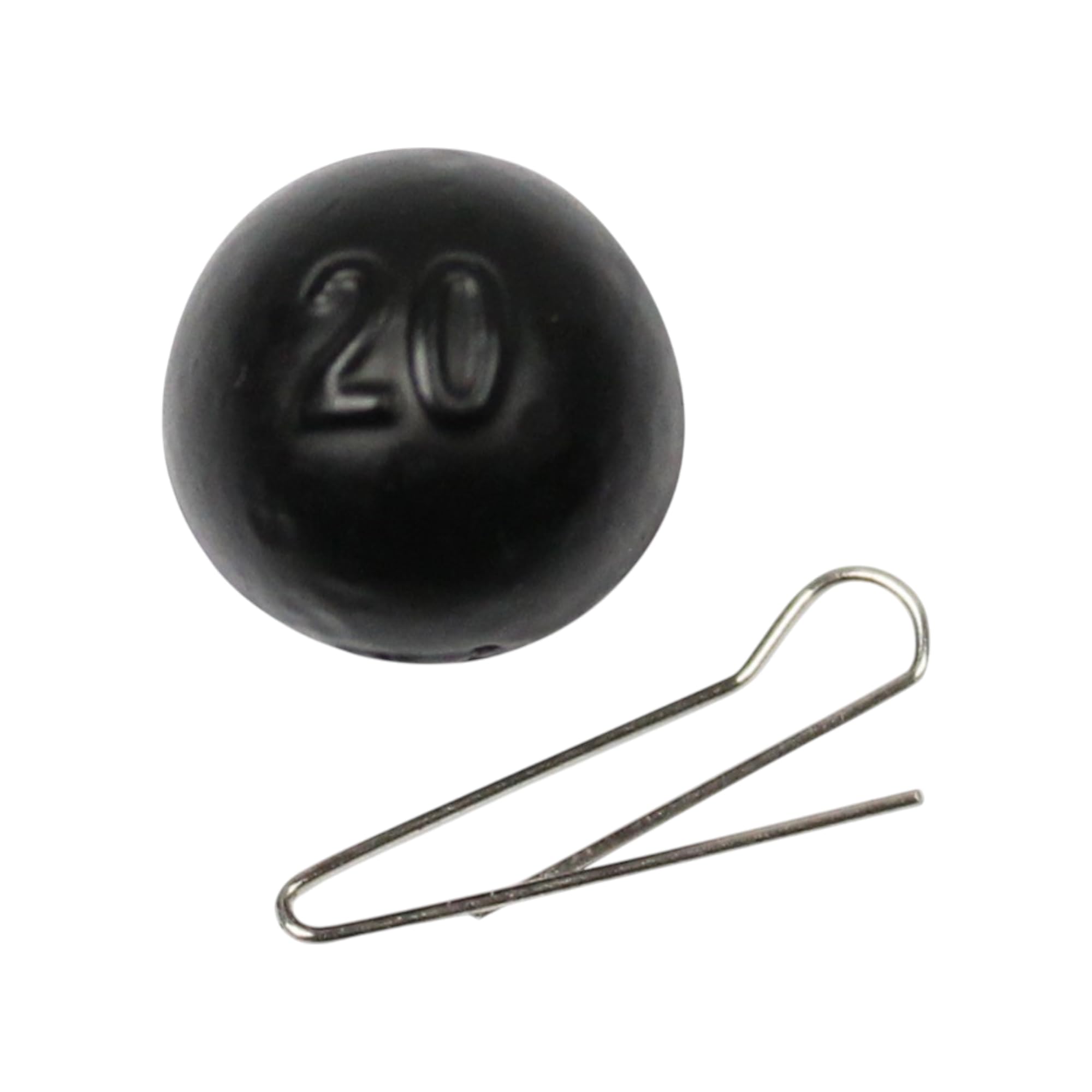 Cheburashka - Set di teste da jig nere opache – Drop Shot piombo per offset gancio con penna – Piombo da pesca Dropshot – Palline al piombo – Pesi – Fishing Jig Sport Set – Accessori da